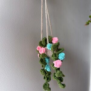 Crochet Hanging Plant Decor